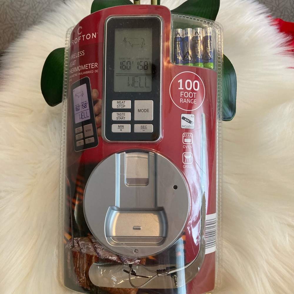 Crofton WirelessMeat  Thermometer Brand New